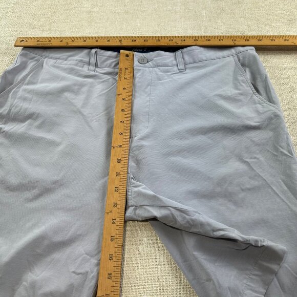 Johnnie-o men's Sz 38 Gray performance Golf Short - Picture 7 of 8